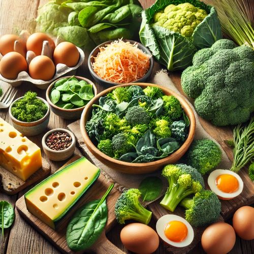 Vitamín K - obrázok zdrojov vitamínu