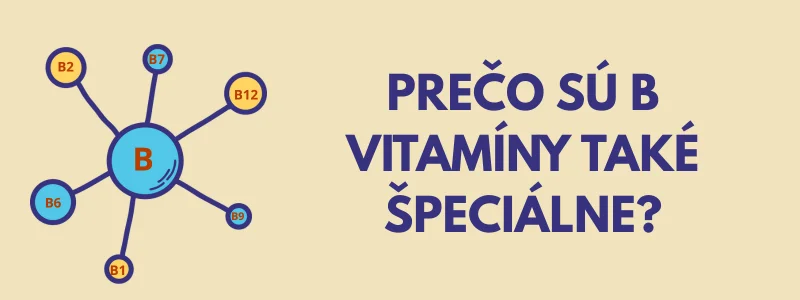 B vitamíny - ilustrácia