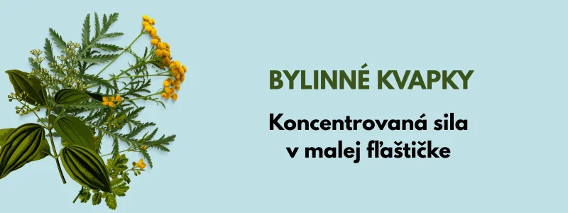 Bylinné kvapky- ilustrácia k článku