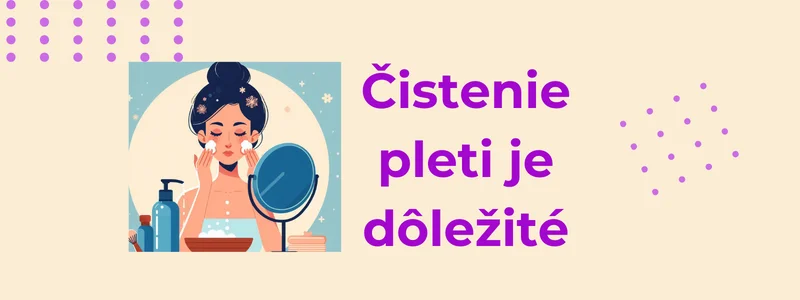 čistenie pleti - ilustračný obrázok k článku